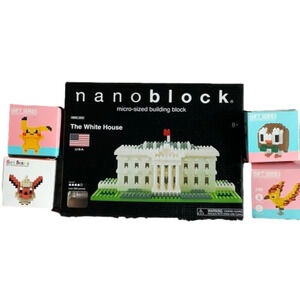 NANO BLOCKS LOT OF FIVE SETS
